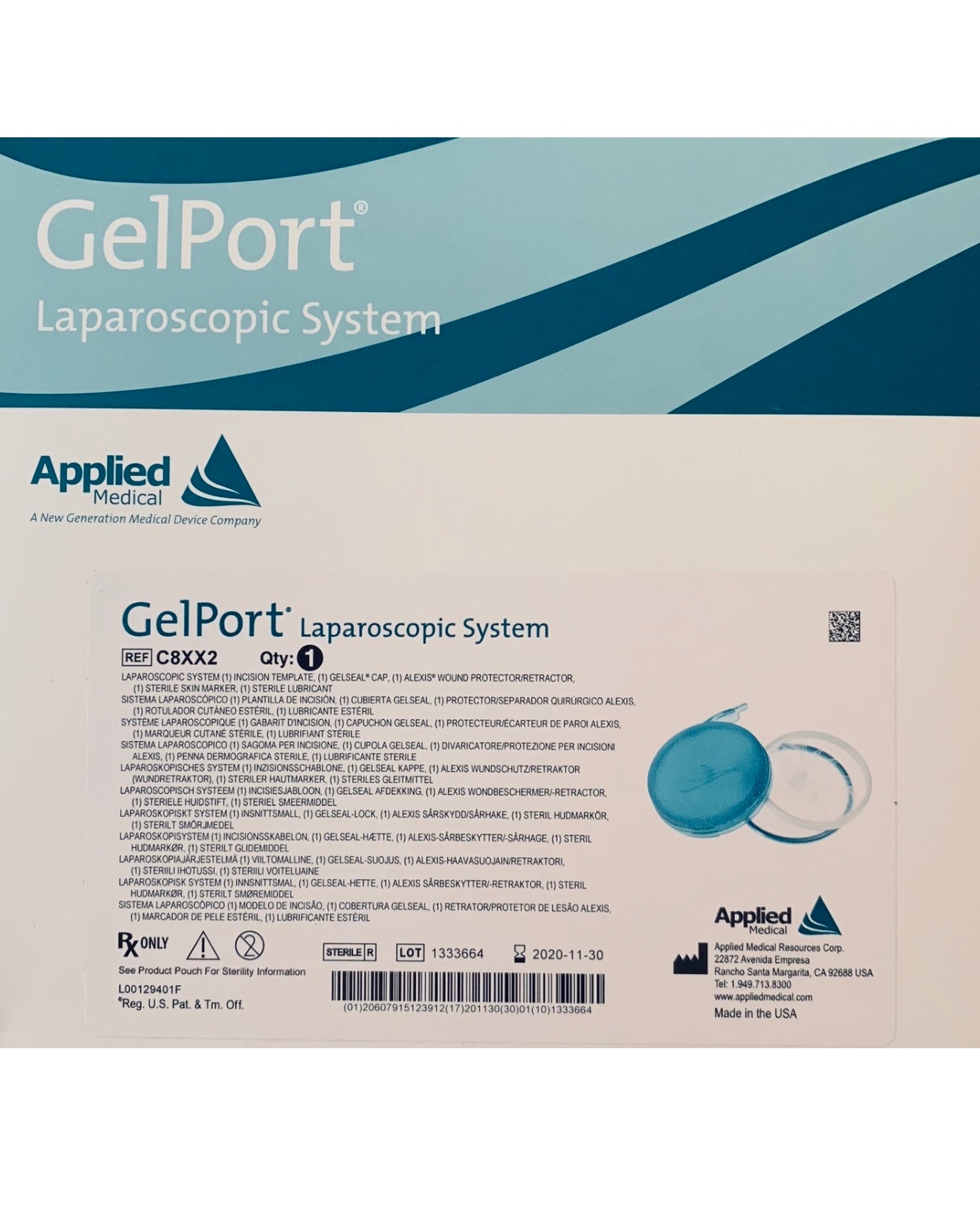 C8XX2: APPLIED MEDICAL GELPORT LAPAROSCOPIC SYSTEM | Express